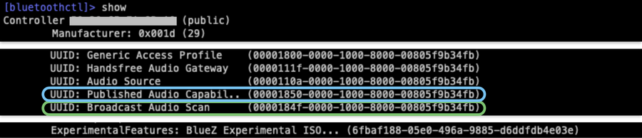 Collabora: LE Audio setup