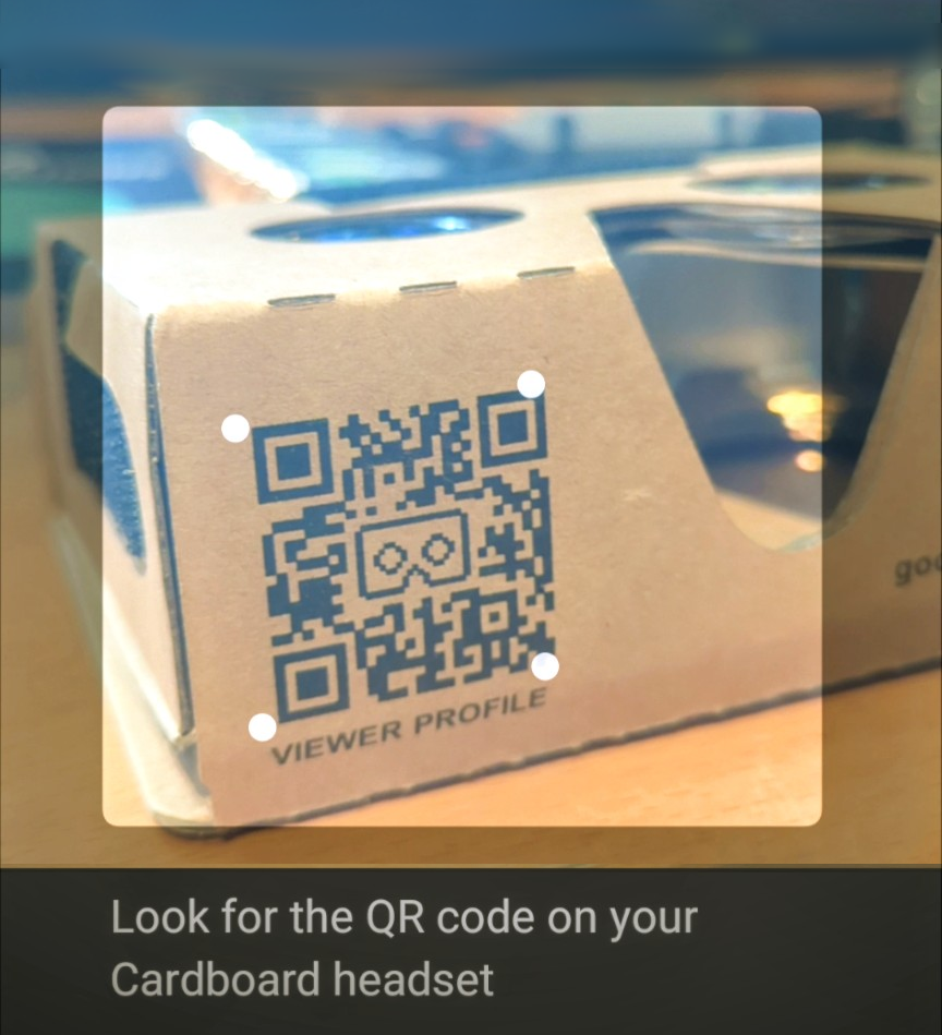 Google Cardboard Monado QR Code