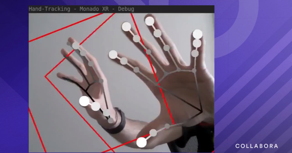 Continuous 3D Hand Pose Tracking using Machine Learning & Monado